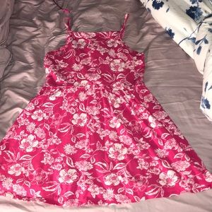 Forever 21 Pink Floral Youth Sundress